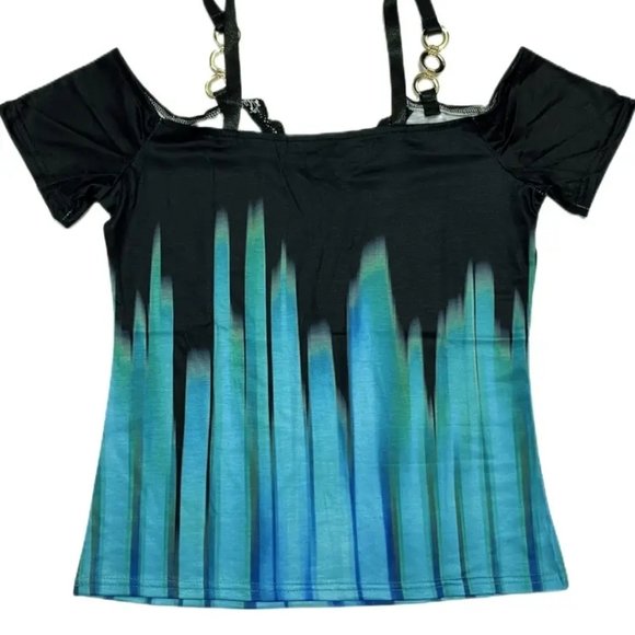 Boutique Chic  vivid print blouse - Picture 2 of 5